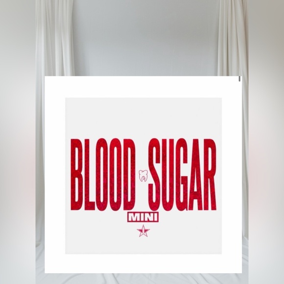 Jeffree Star Cosmetics Blood Sugar Mini Eyeshadow Palette NWT Red Matte Shimmer - Picture 5 of 7